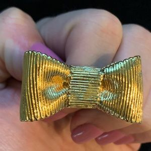 'all wrapped up' large bow ring Kate Spade